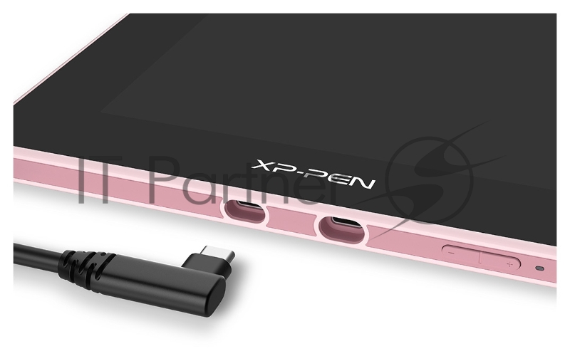Графический планшет XPPen Artist Artist12 LED USB розовый
