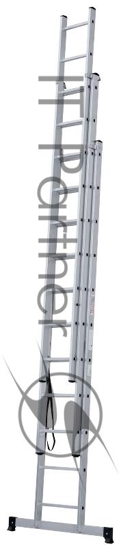 Лестница Новая Высота NV1230 алюминий трехсекционнаясекц. 11ступ. (1230311Y)
