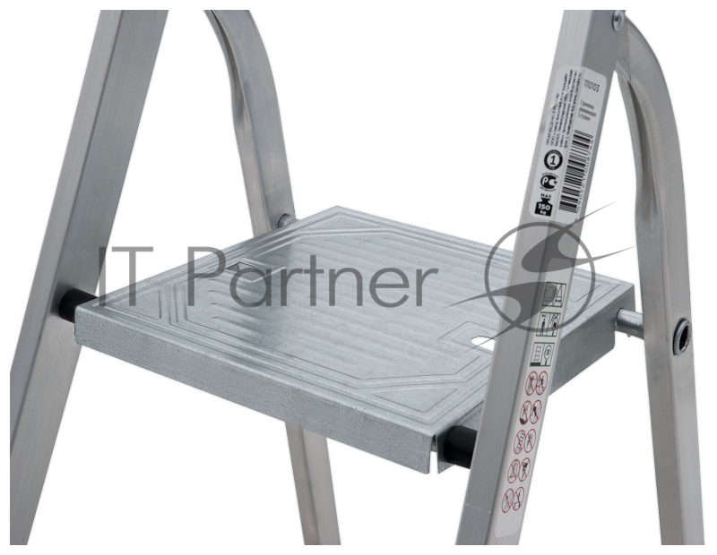 Стремянка Новая Высота NV1110 односторонняя алюминий 5ступ. (1110105)