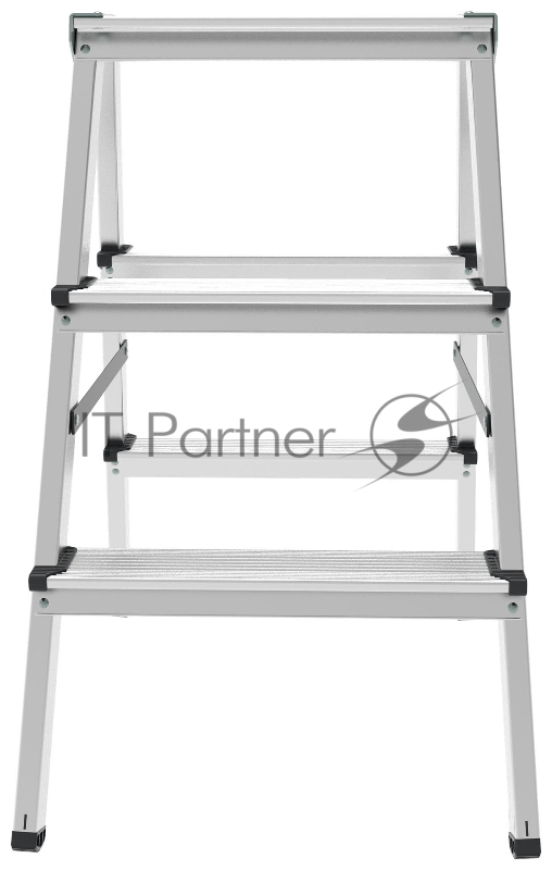 Стремянка Новая Высота NV 1120 двусторонняя алюминий 3ступ. (1120203)