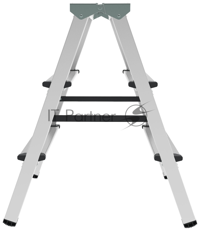 Стремянка Новая Высота NV 1120 двусторонняя алюминий 3ступ. (1120203)