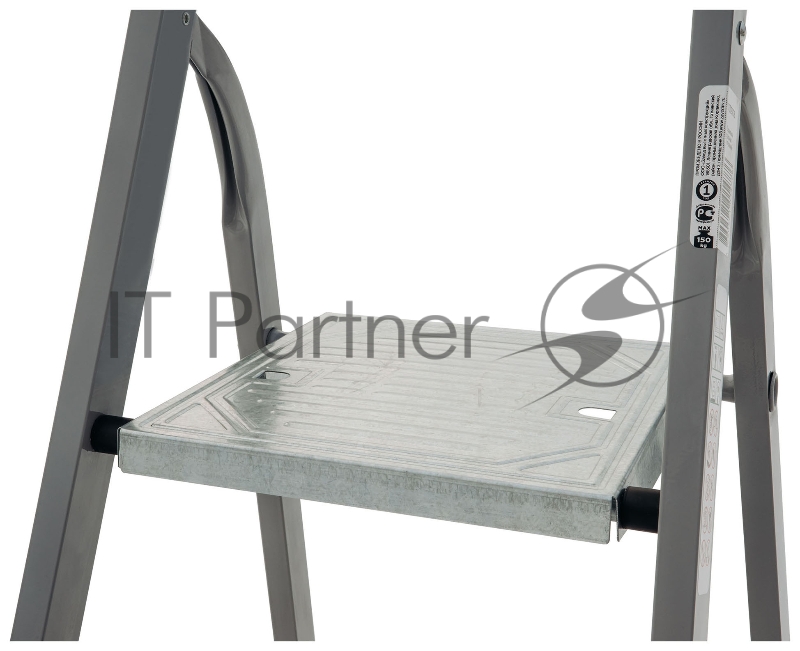 Стремянка Новая Высота NV1130 односторонняя сталь/алюминий 3ступ. (1130103)