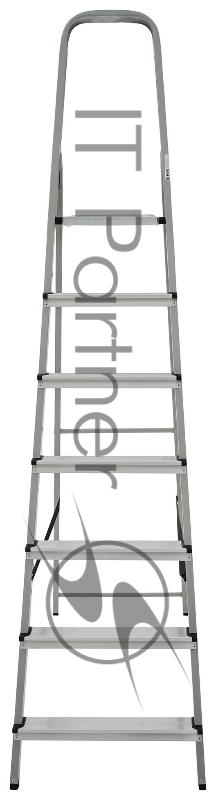 Стремянка Новая Высота NV1130 односторонняя сталь/алюминий 7ступ. (1130107)