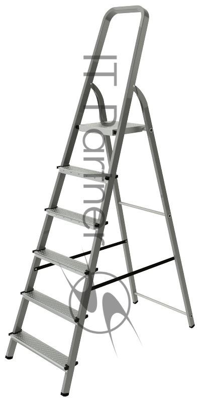Стремянка Новая Высота NV1150 односторонняя сталь 6ступ. (1150106)