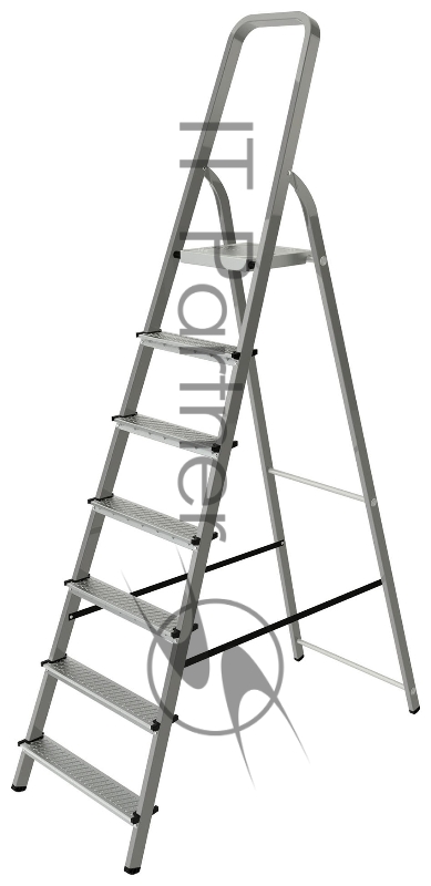 Стремянка Новая Высота NV1150 односторонняя сталь 7ступ. (1150107)