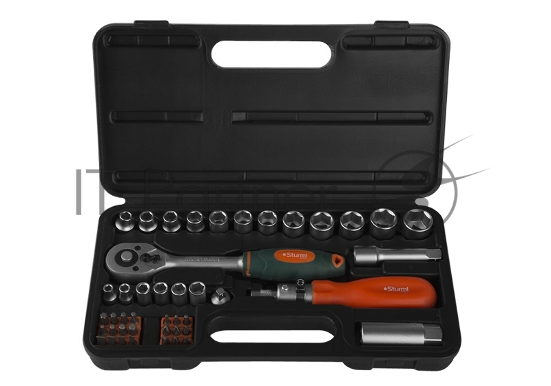 Набор головок 5-19мм и бит 45 пред. Sturm!