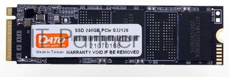 Накопитель SSD DATO DP700SSD-256GB, M.2 2280, PCI-E 3.0