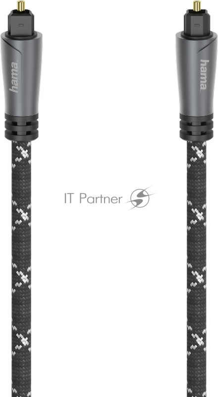 Кабель оптический Hama H-205139 TOS (m)/TOS (m) 1.5м. черный (00205139)