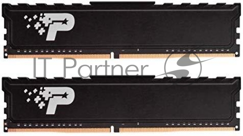 Оперативная память DDR 4 DIMM 32Gb (16Gbx2) PC21300, 2666Mhz, PATRIOT Signature (PSP432G2666KH1) (retail)