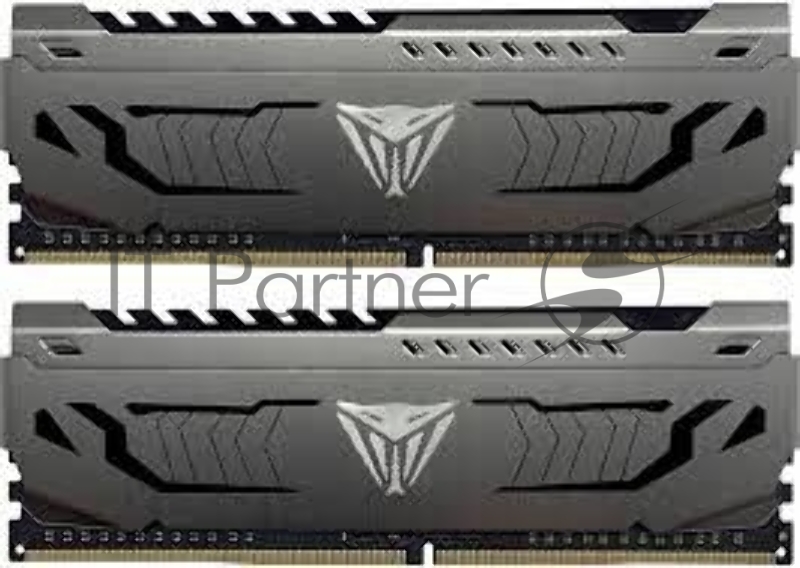 Модуль памяти Patriot DDR 4 DIMM 64Gb (32GBx2) PC25600, 3200Mhz, PATRIOT Viper Steel (PVS464G320C6K) (retail)