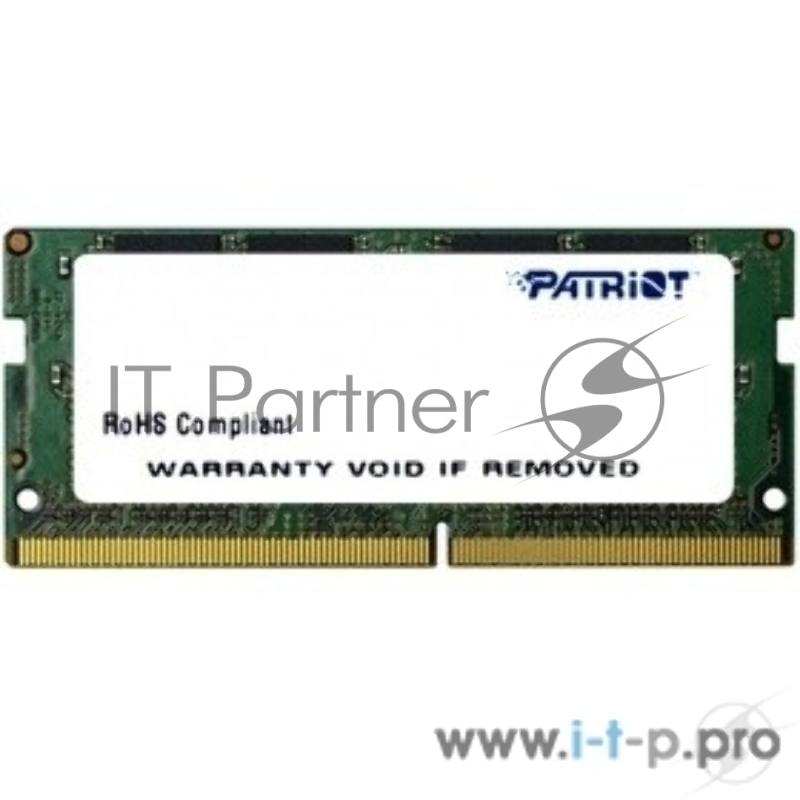Модуль памяти Patriot SO-DIMM DDR4 16GB (pc-19200) 2400MHz Patriot PSD416G24002S