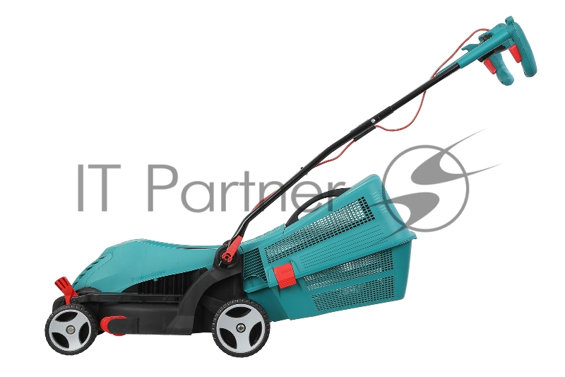 Газонокосилки Bosch ARM 37 06008A6201 Газонокосилка роторная { шир. 37см, Мотор Power drive, Момент 16Нм, 1400Вт, 40л, 12кг, 5 уровней кошения(20-70см) косит вдоль стен, складные Ergo ручки, комп. хранение }