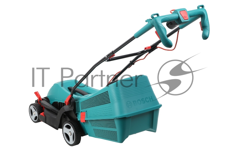 Газонокосилки Bosch ARM 37 06008A6201 Газонокосилка роторная { шир. 37см, Мотор Power drive, Момент 16Нм, 1400Вт, 40л, 12кг, 5 уровней кошения(20-70см) косит вдоль стен, складные Ergo ручки, комп. хранение }