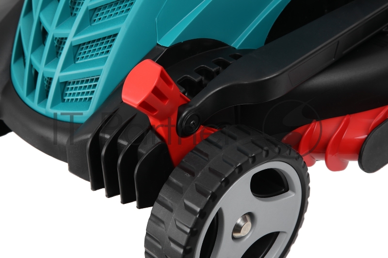 Газонокосилки Bosch ARM 37 06008A6201 Газонокосилка роторная { шир. 37см, Мотор Power drive, Момент 16Нм, 1400Вт, 40л, 12кг, 5 уровней кошения(20-70см) косит вдоль стен, складные Ergo ручки, комп. хранение }