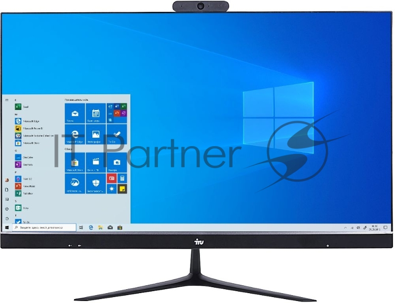 Моноблок IRU Office P2310H4 23.8 Full HD i3 10105 (3.7) 8Gb SSD240Gb UHDG 630 Windows 11 Home Single Language 64 GbitEth WiFi BT 120W Cam черный 1920x1080 (RUS)