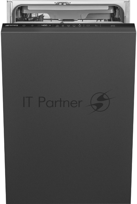 Встраиваемые посудомоечные машины SMEG/ Полностью встраиваемая посудомоечная машина, 45 см, 10 комплектов, 8 программ