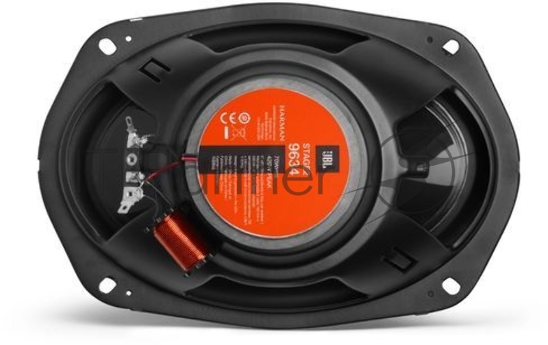 Колонки автомобильные JBL Stage2 9634 420Вт 92дБ 4Ом 16x23см (6x9дюйм) (ком.:2кол.) коаксиальные трехполосные