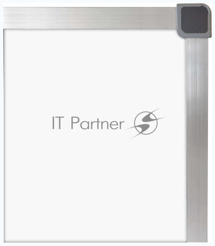 Доска магнитно-маркерная Boardsys 20Ф200 Ecoboard лак белый 100x200см алюминиевая рама