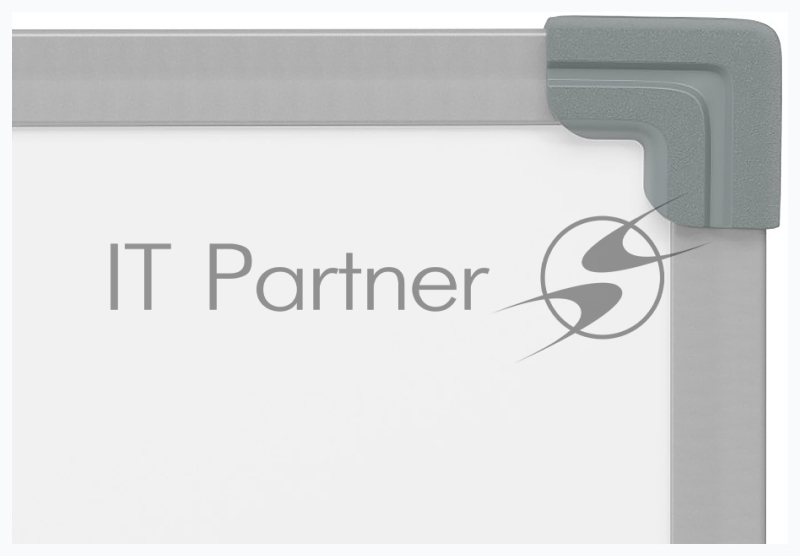 Доска магнитно-маркерная Boardsys Ecolite 10ФСС45 лак белый 45x60см алюминиевая рама