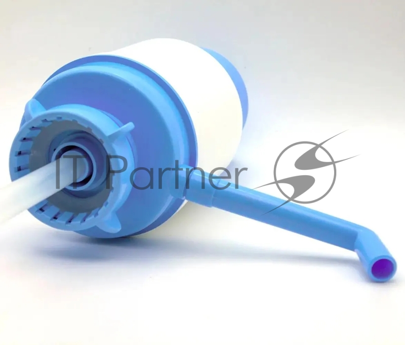 Помпа для 19л бутыли Aqua Work Дельфин Эко механический голубой картон