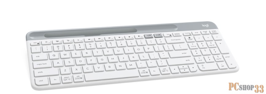 Клавиатура Logitech K580 белый/серый USB беспроводная BT/Radio