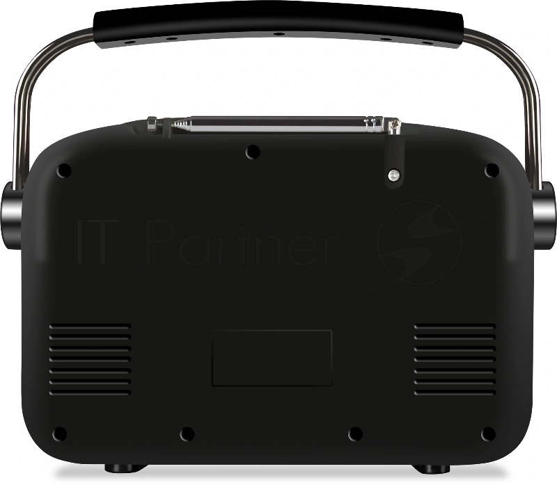 Радиоприёмник чёрный (4 Вт, FM/AM/SW, USB, SD/microSD, Bluetooth, 1200 мАч) SVEN SRP-505