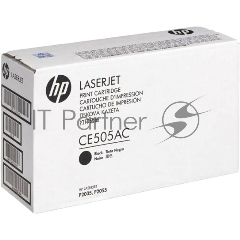 Картридж лазерный HP CE505AC черный (2300стр.) для HP LJ P2035/2055