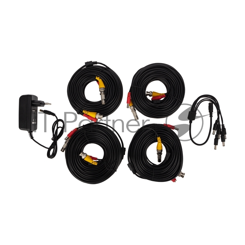 Комплект видеонаблюдения REXANT 4 наружные камеры AHD/2.0 Full HD