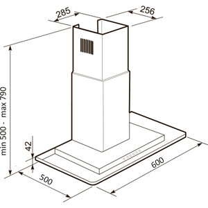 Вытяжка DeLonghi KT-F60 IX