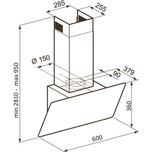 Вытяжка DeLonghi Platinum-60 N