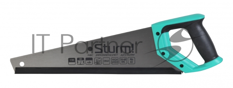 1060-53-450 Ножовка по дереву, 450мм, 7TPI, 3D, Sturm!
