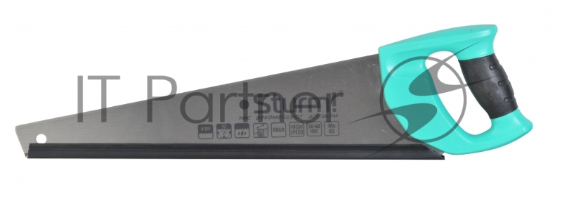 1060-55-500 Ножовка по дереву, 500мм, 9TPI, 3D, Sturm!