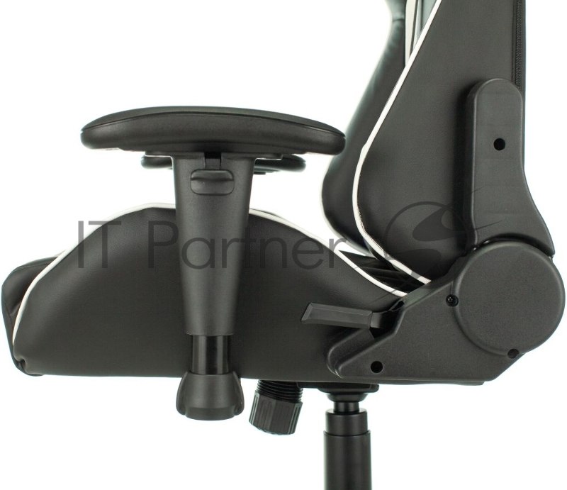 Кресло игровое Zombie Z4 черный/синий искусственная кожа крестовина