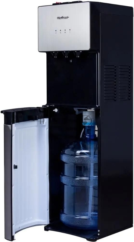 Кулер Hotfrost V400AS напольный компрессорный серебристый/черный