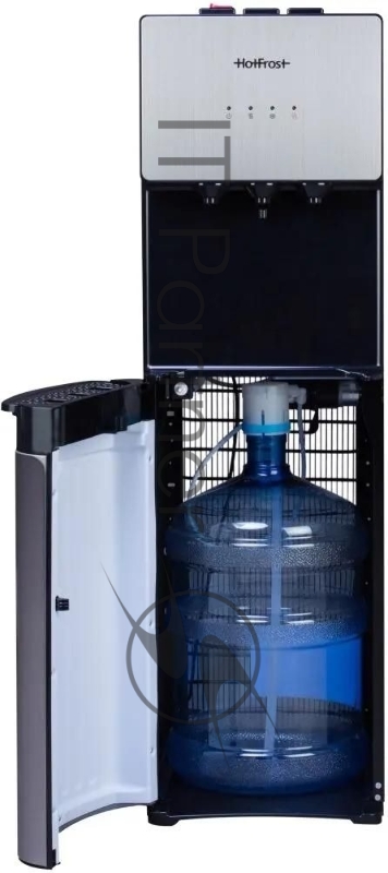 Кулер Hotfrost V400AS напольный компрессорный серебристый/черный