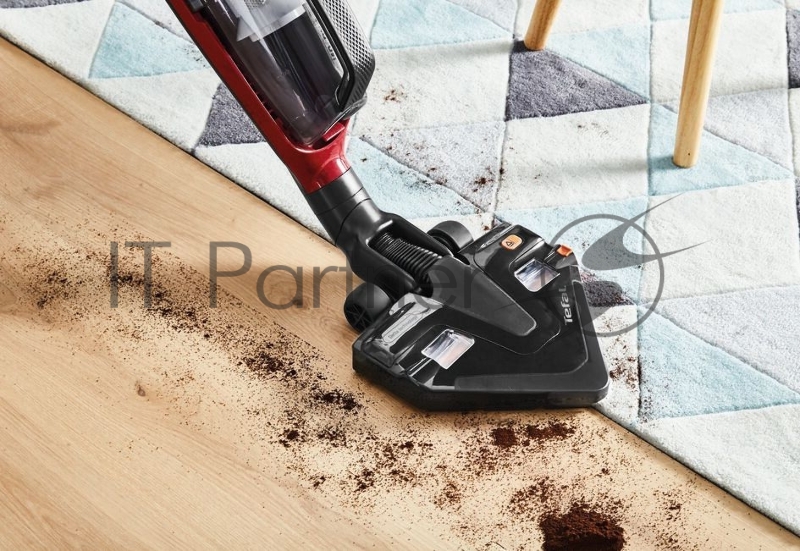 Пылесос ручной Tefal Air Force TY9133WH 500Вт черный/бордовый