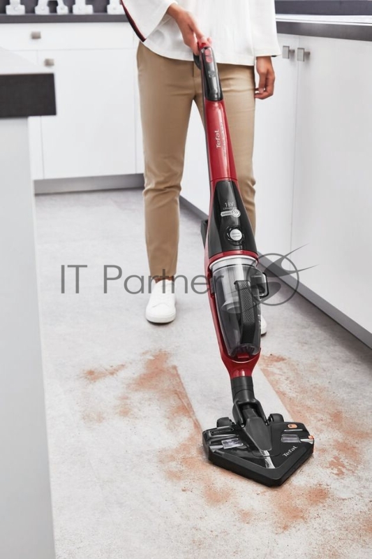 Пылесос ручной Tefal Air Force TY9133WH 500Вт черный/бордовый