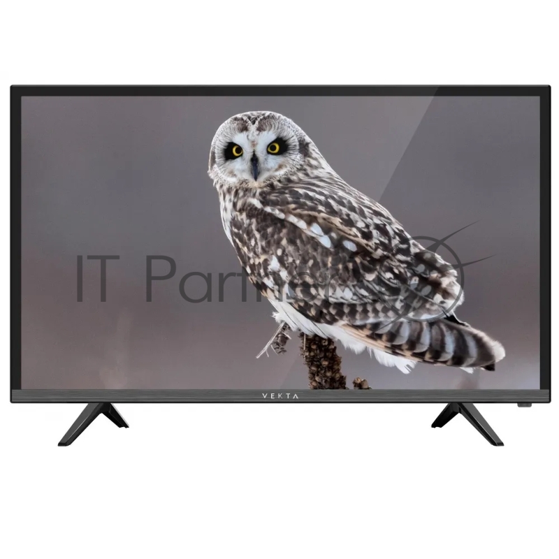 Телевизор 32 VEKTA LD-32SR5115BT / 80 см, DLED, HD Ready, DVB-T/Т2/C/S2, CI+, HDMIх3, USB 2.0х2, HDD-Rec (PVR, TimeShift), USB медиа до 1 Tb, AC3, H.265(HEVC), DD+, Мощность АС 2x10 Вт, Выход на наушники, Телетекст, Sleep timer, Родительский контроль