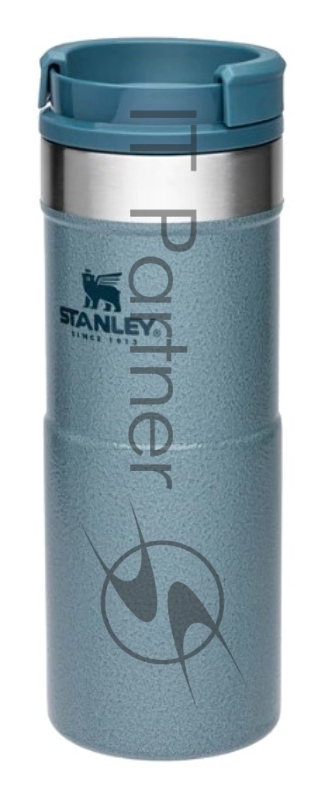 Термокружка для напитков Stanley Classic Neverleak 0.35л. голубой (10-09855-009)
