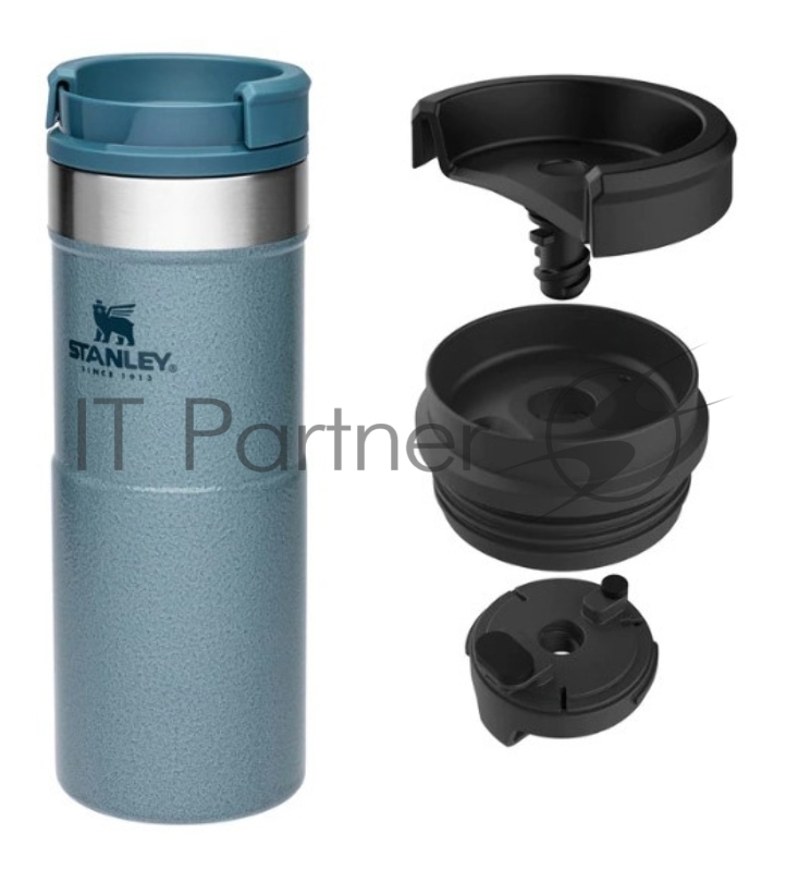 Термокружка для напитков Stanley Classic Neverleak 0.35л. голубой (10-09855-009)