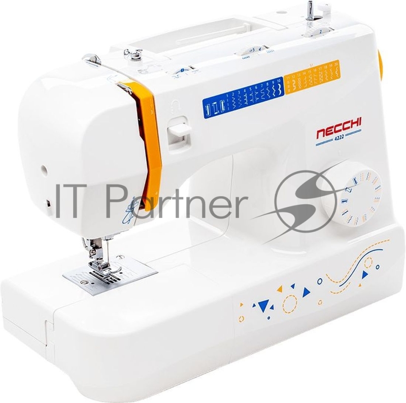 Швейная машина Necchi 42222, 4 операции, петля п/автомат, рег.длины и ширины стежка