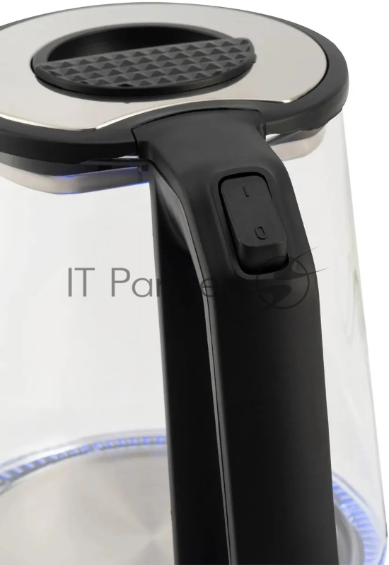 Чайник электрический Starwind SKG5778 2л. 2000Вт черный/прозрачный (корпус: стекло)