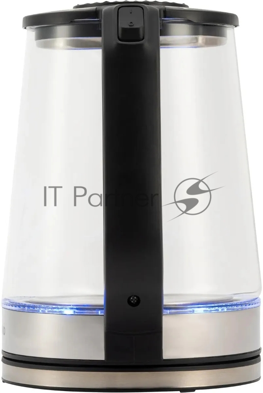 Чайник электрический Starwind SKG5778 2л. 2000Вт черный/прозрачный (корпус: стекло)