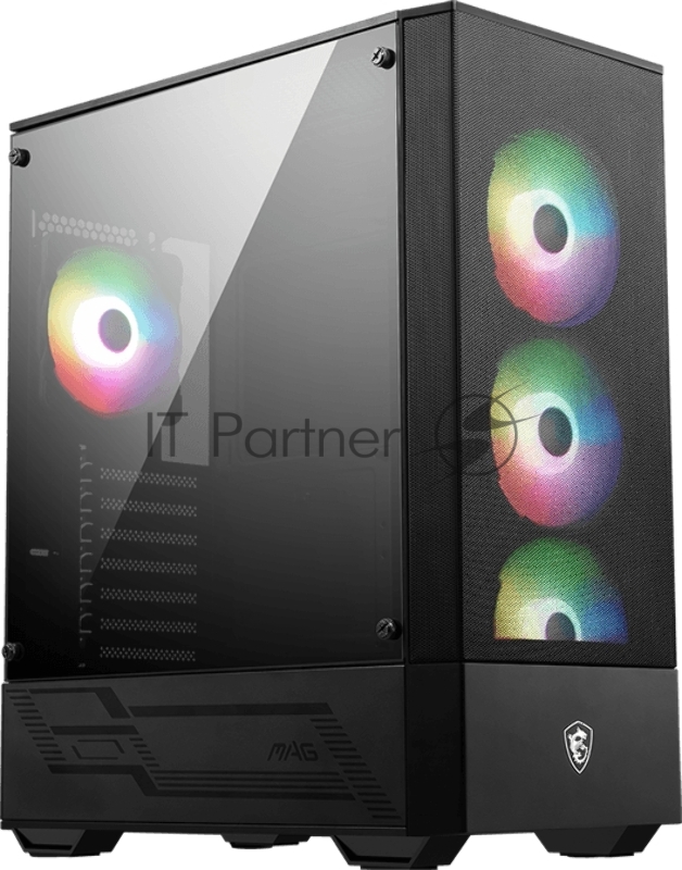 Корпус MSI MAG FORGE 112R 2xUSB 3.0, 4x120mm ARGB Fan, ARGB Control Board, Tempered Glass Window, Brown Box (949679)