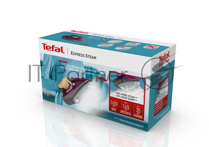 Утюг TEFAL FV2847E0 Express Steam фиолетовый