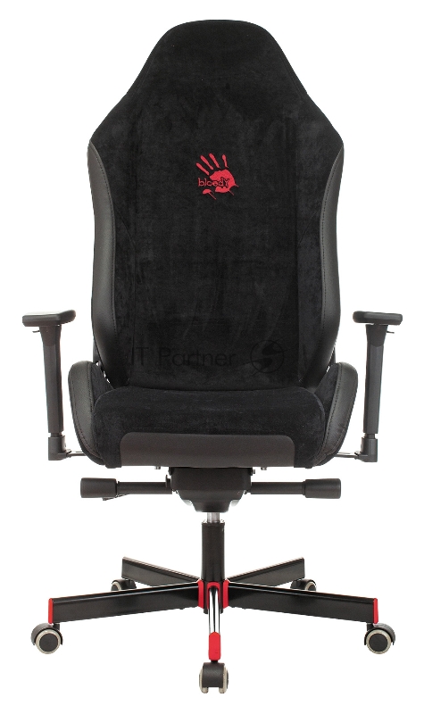 Кресло игровое A4Tech Bloody GC-450 черный текстиль/эко.кожа крестовина металл