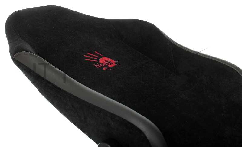 Кресло игровое A4Tech Bloody GC-450 черный текстиль/эко.кожа крестовина металл