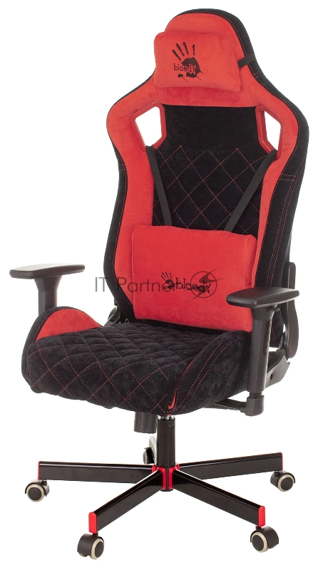 Кресло игровое A4Tech Bloody GC-650 черный крестовина металл