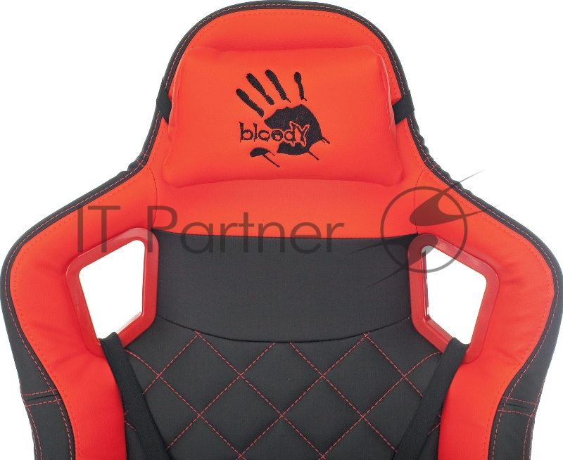 Кресло игровое A4Tech Bloody GC-750 черный эко.кожа крестовина пластик