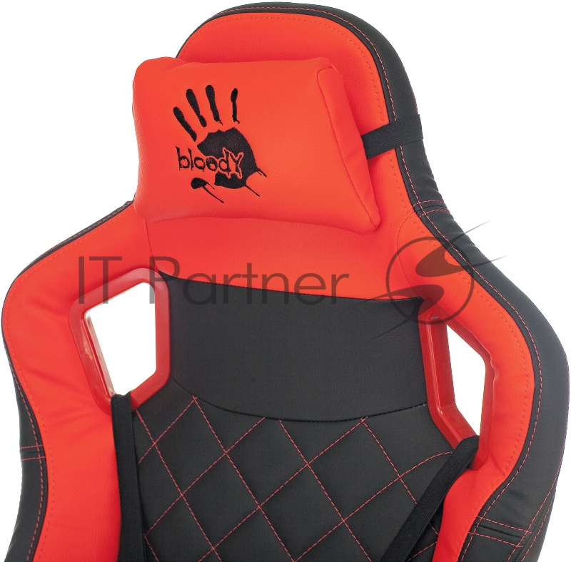 Кресло игровое A4Tech Bloody GC-750 черный эко.кожа крестовина пластик